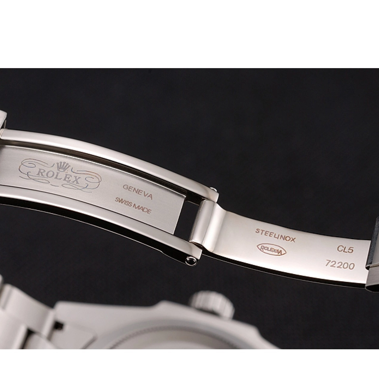 Aaa replica watch 1453751 Swiss Pepsi GMT II Rolex Bracelet Master Black Bezel Dial Steel Case Stainless And 0603